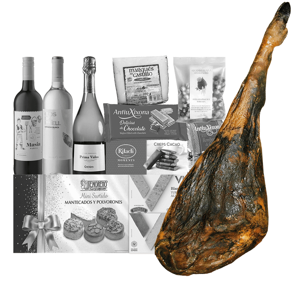 Lote 2 + jamón Ibérico
