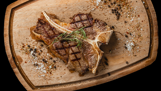 10. T-Bone de ciervo "Dibe" asado a la parrilla