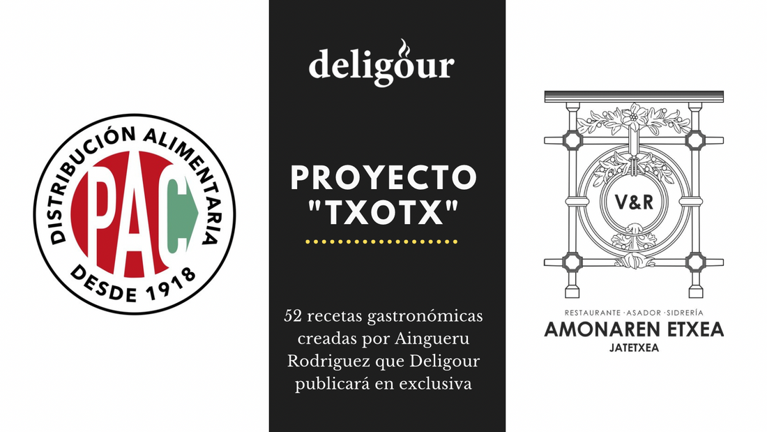 El restaurante Amonaren Etxea y PAC SL crean el proyecto "Txotx" con 52 recetas gastronómicas.
