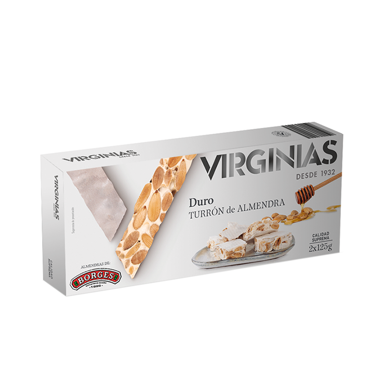 Turrón duro Virginias